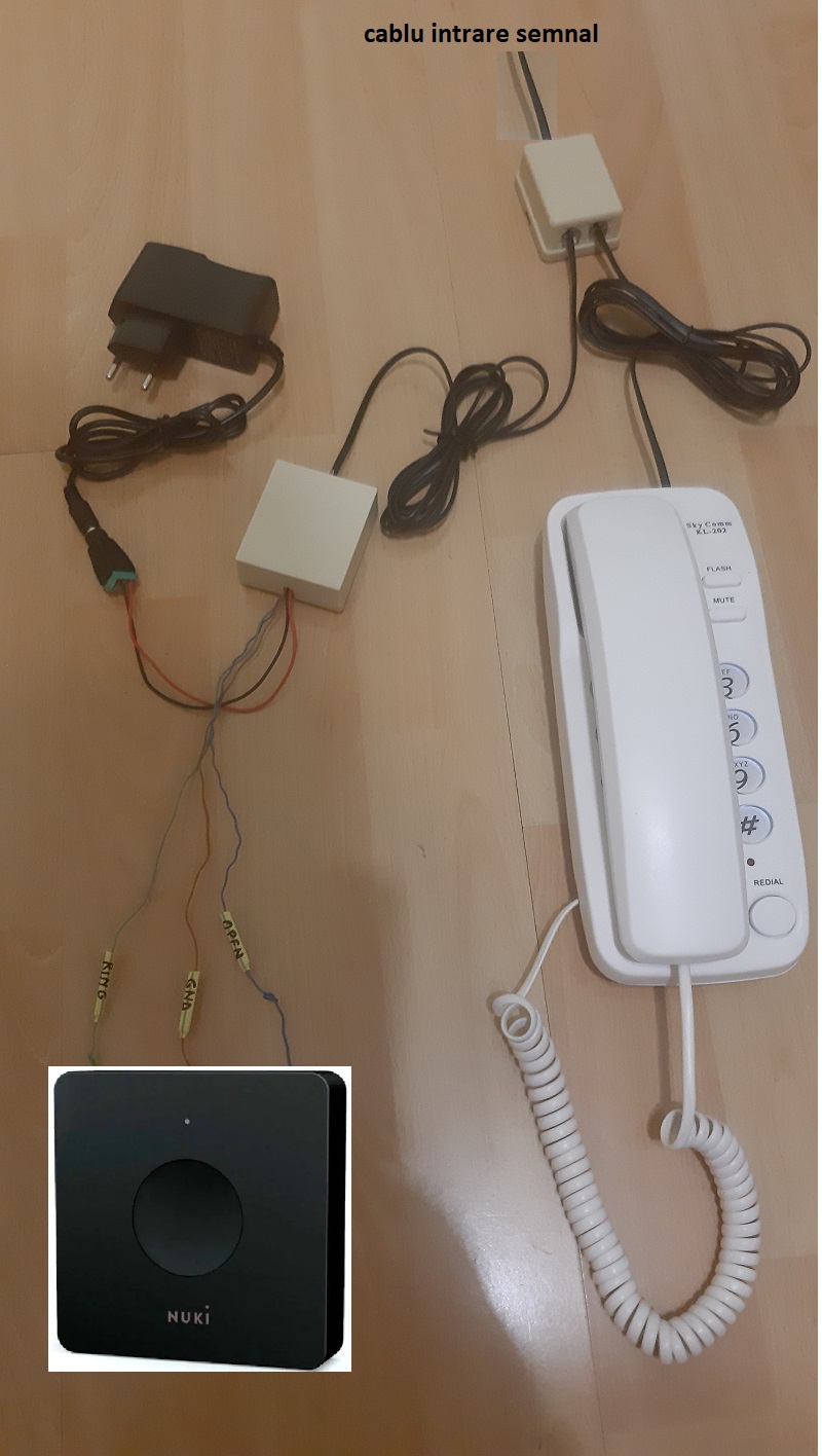 conectare interada resel la nuki opener